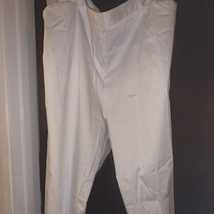 Jones New York White dress slack capri pants size 22w